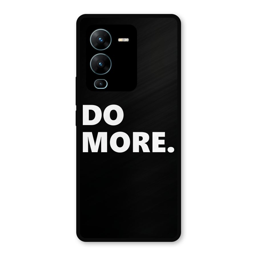Do More Metal Back Case for Vivo V25 Pro