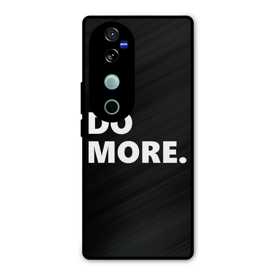 Do More Metal Back Case for Vivo V40 Pro