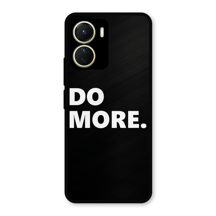 Do More Metal Back Case for Vivo Y16