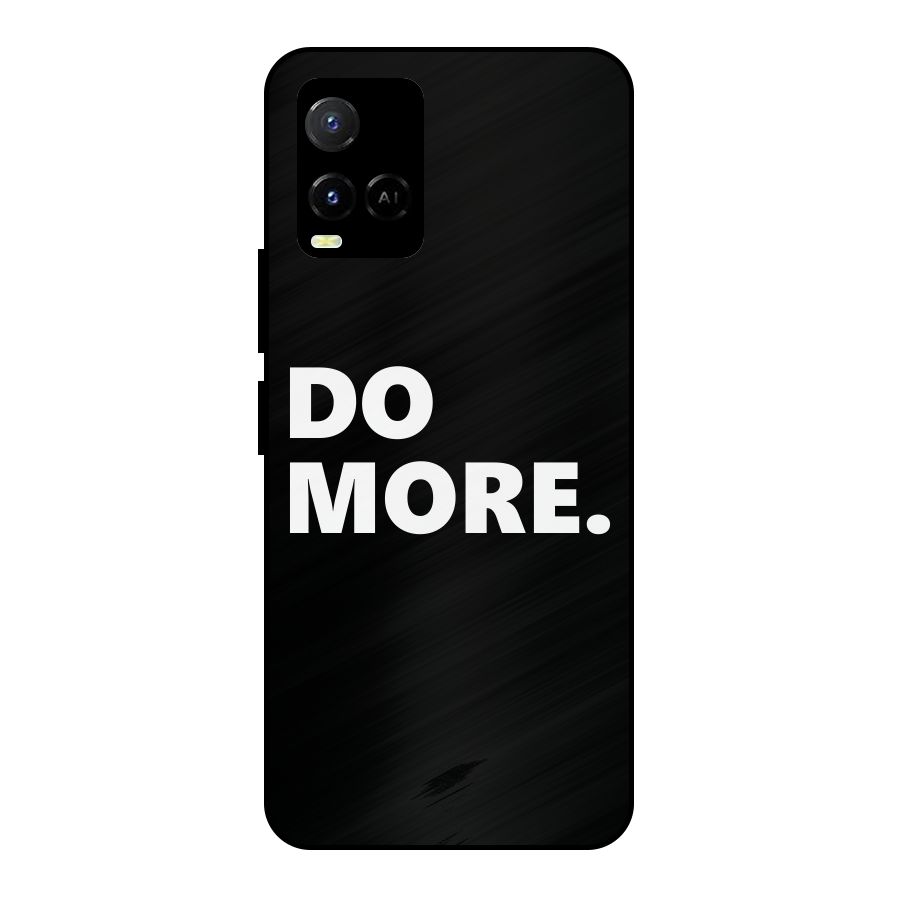 Do More Metal Back Case for Vivo Y21