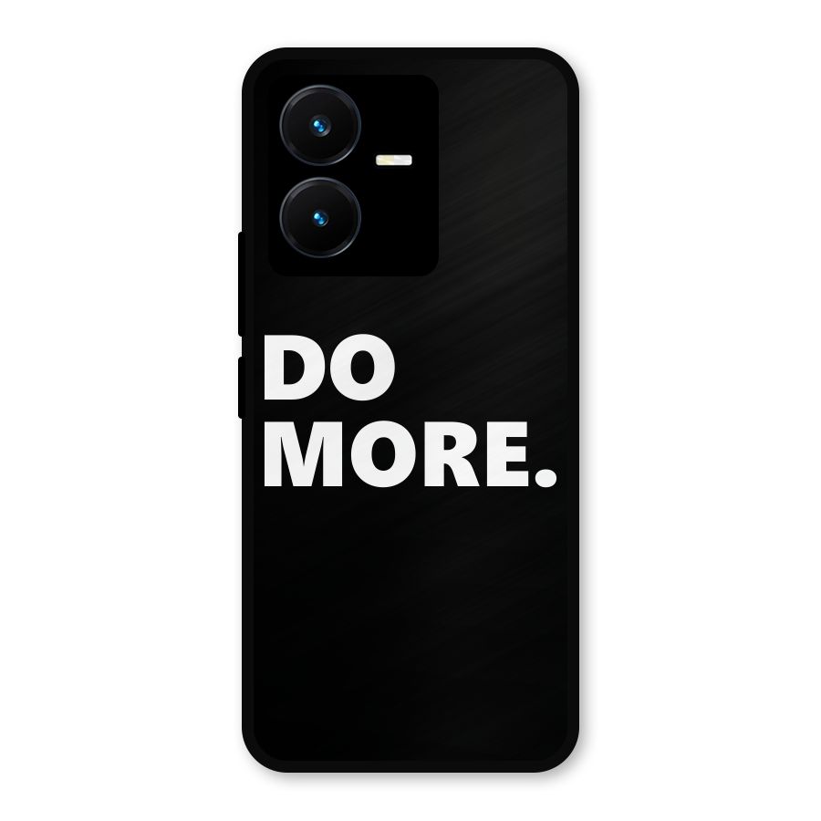 Do More Metal Back Case for Vivo Y22s