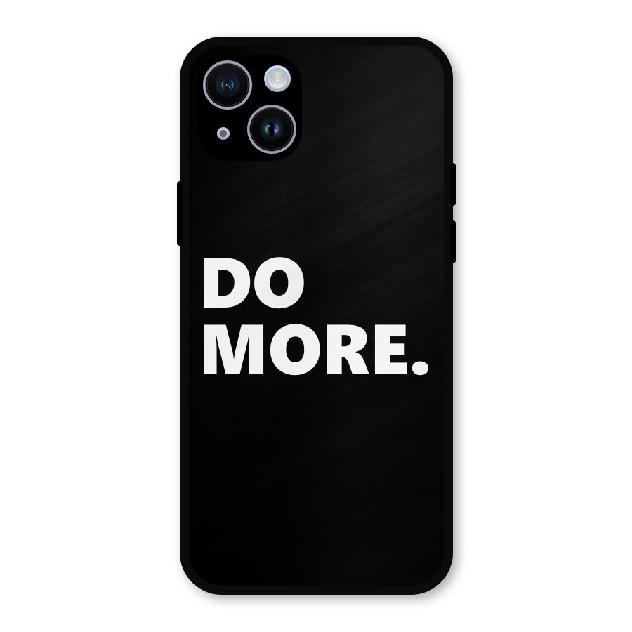 Do More Metal Back Case for iPhone 14