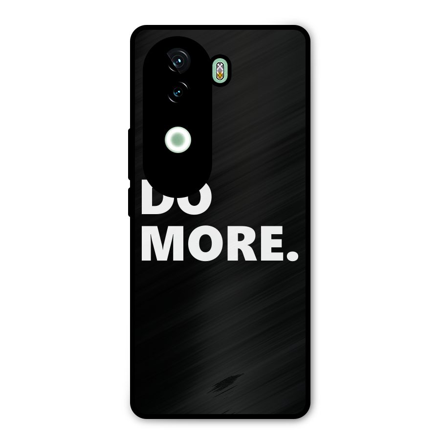 Do More Metal Back Case for iQOO Z9s