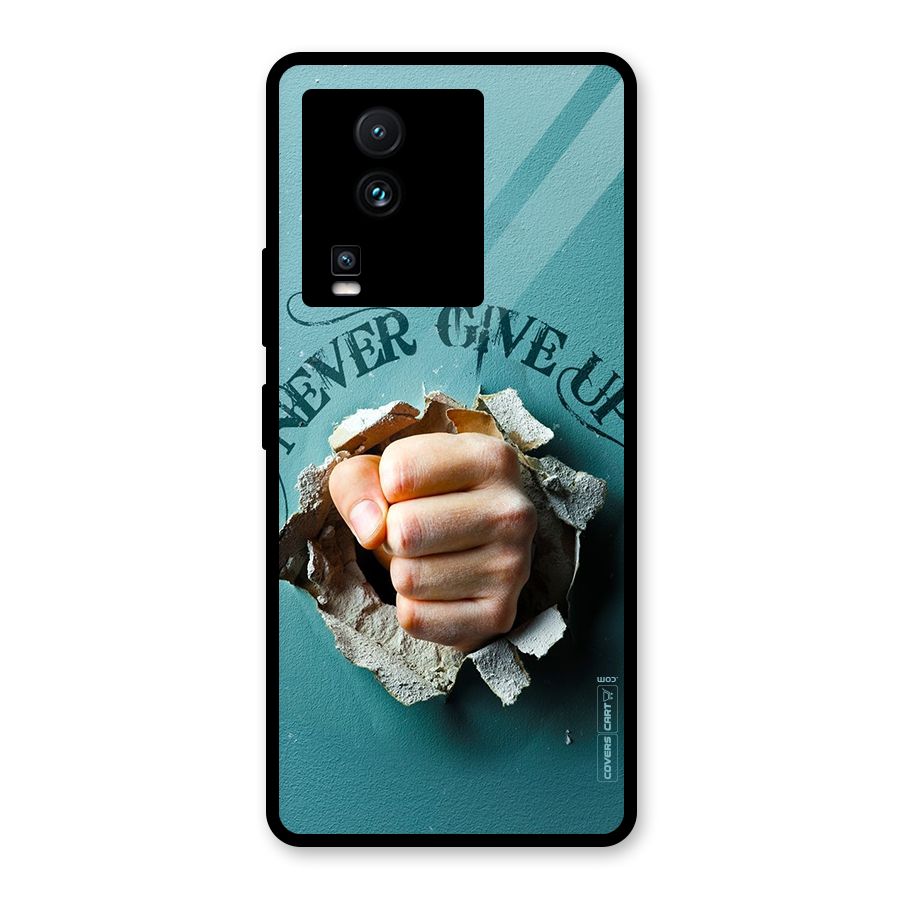 Do Not Give Up Glass Back Case for Vivo iQOO Neo 7