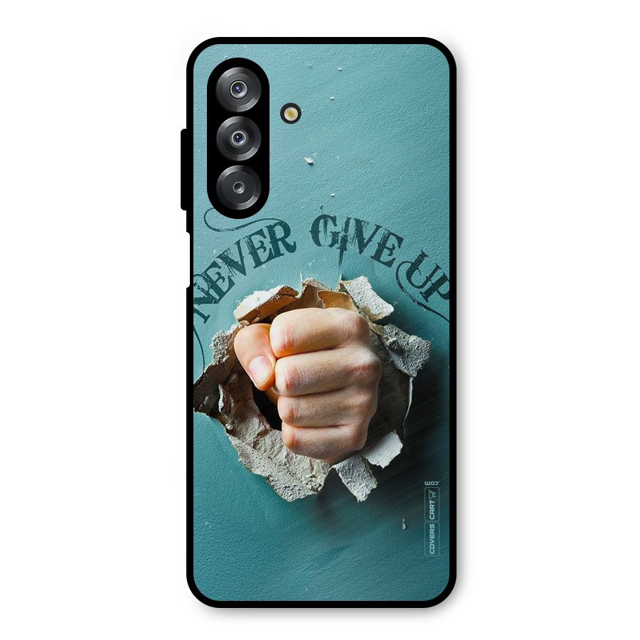 Do Not Give Up Metal Back Case for Galaxy A26