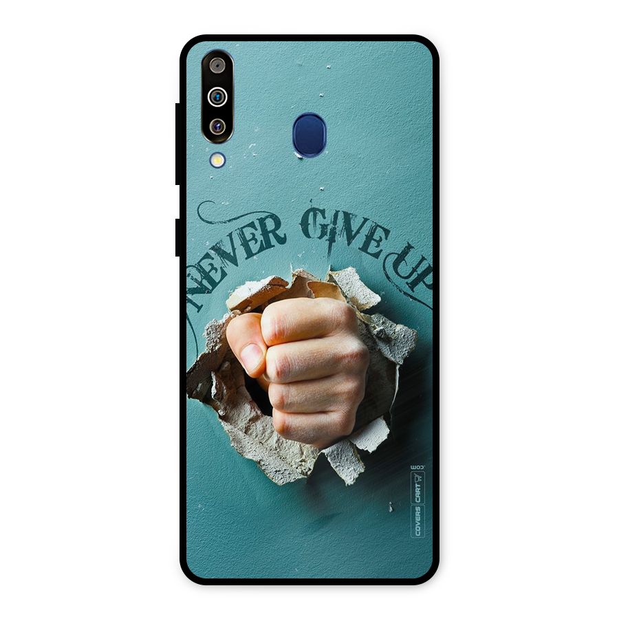 Do Not Give Up Metal Back Case for Galaxy M30