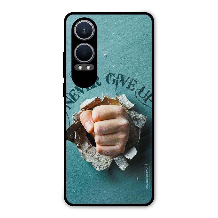 Do Not Give Up Metal Back Case for OnePlus Nord CE4 Lite