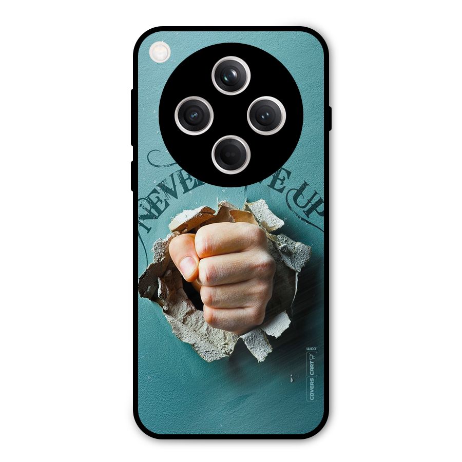 Do Not Give Up Metal Back Case for Oppo Find X8