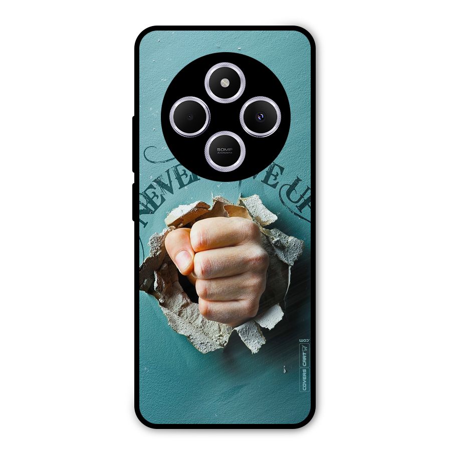 Do Not Give Up Metal Back Case for Poco M7