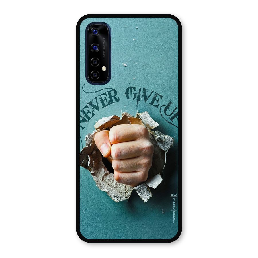 Do Not Give Up Metal Back Case for Realme Narzo 20 Pro