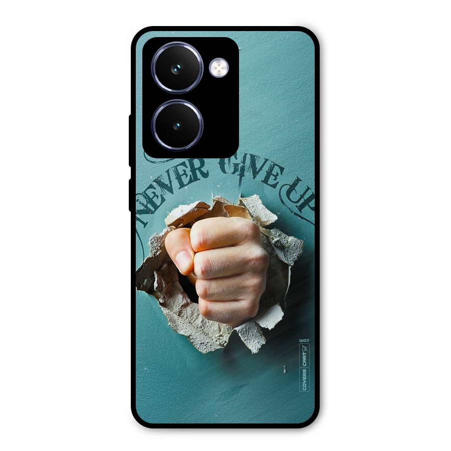 Do Not Give Up Metal Back Case for Realme P3 Ultra