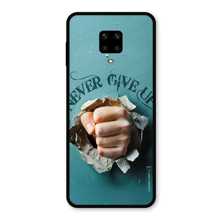 Do Not Give Up Metal Back Case for Redmi Note 10 Lite