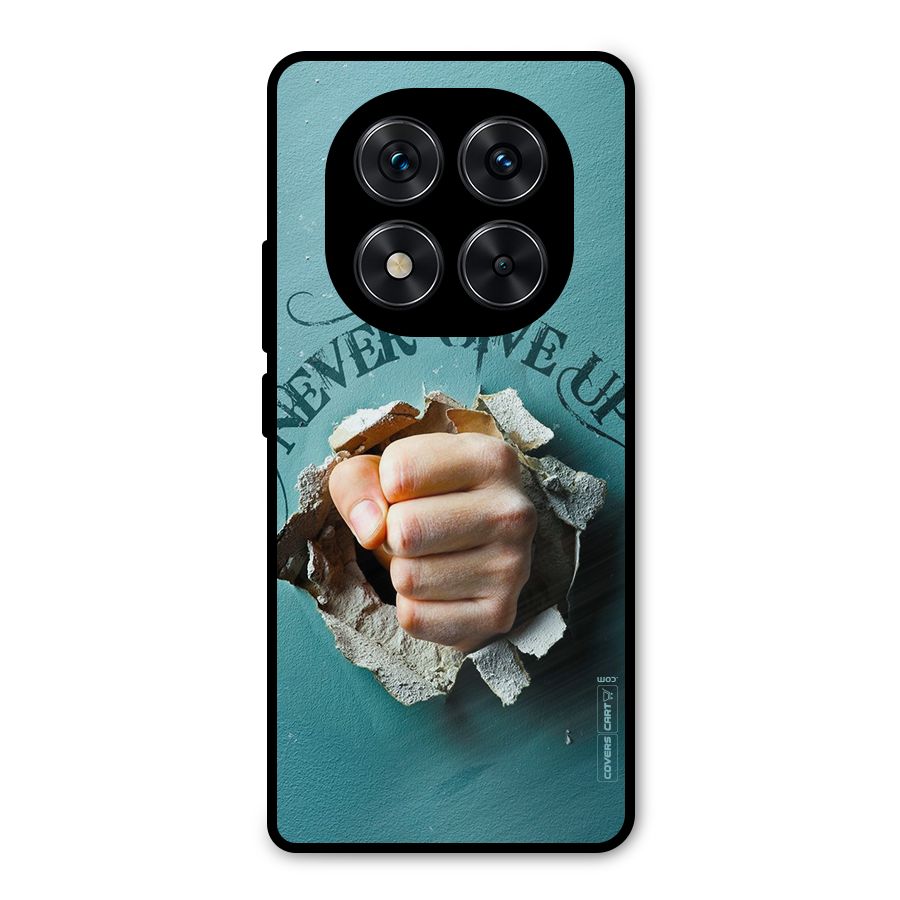 Do Not Give Up Metal Back Case for Redmi Note 14 Pro 5G