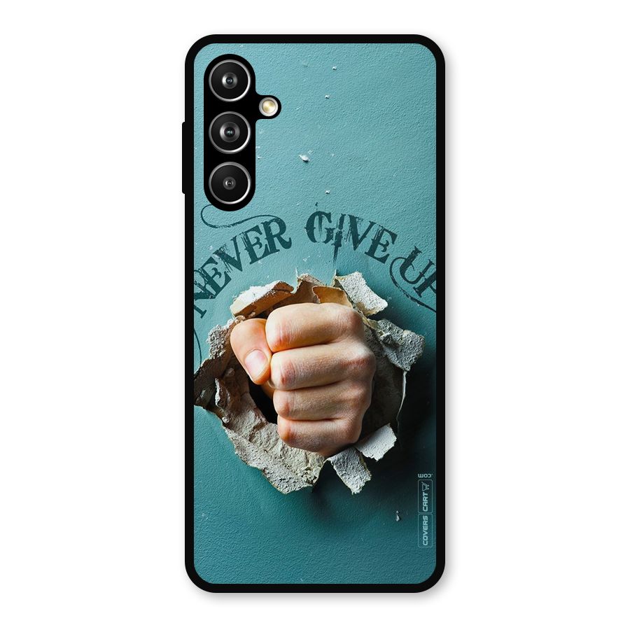 Do Not Give Up Metal Back Case for Samsung Galaxy M54