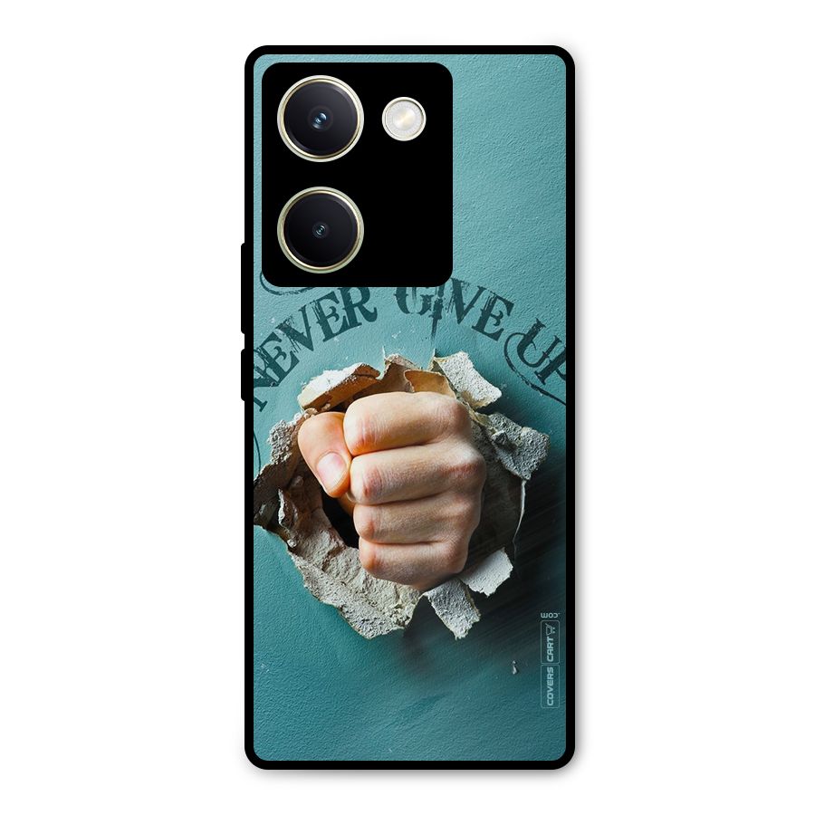 Do Not Give Up Metal Back Case for Vivo Y200 Pro