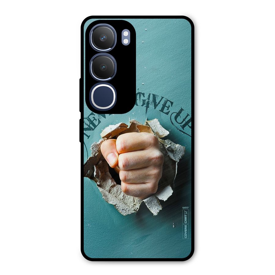 Do Not Give Up Metal Back Case for Vivo Y29