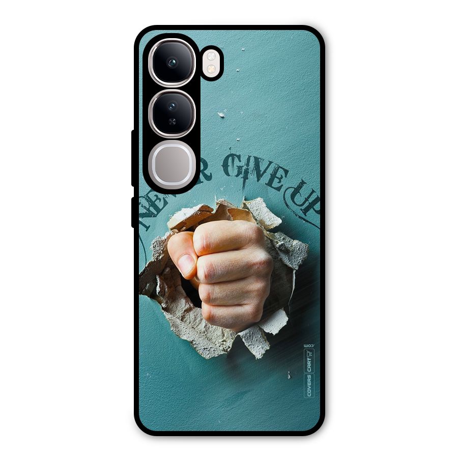 Do Not Give Up Metal Back Case for Vivo Y300