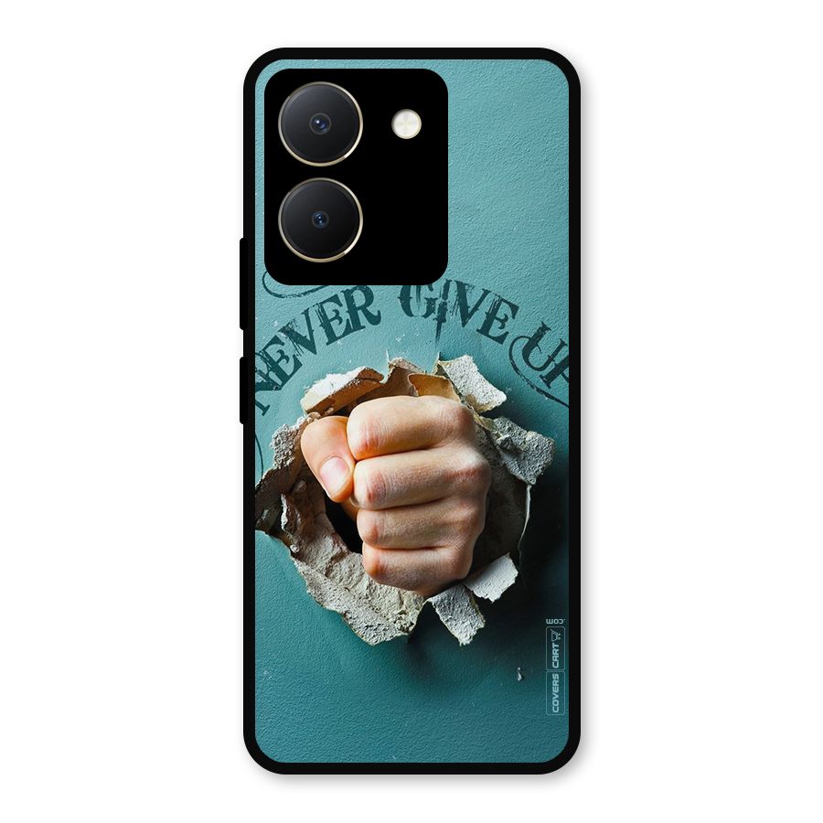 Do Not Give Up Metal Back Case for Vivo Y36