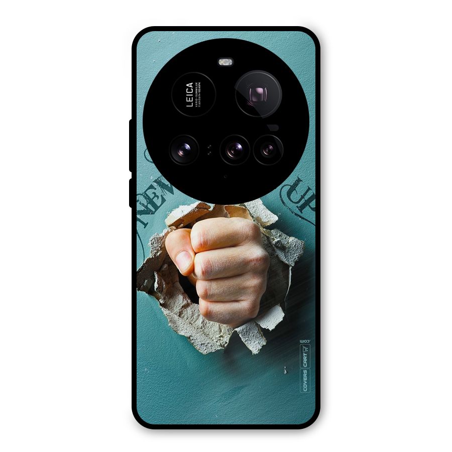 Do Not Give Up Metal Back Case for Xiaomi 15 Ultra