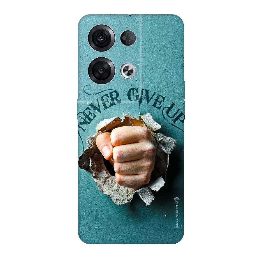 Do Not Give Up Original Polycarbonate Back Case for Oppo Reno8 Pro 5G