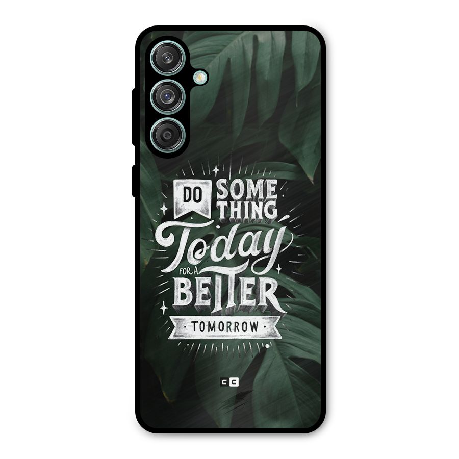 Do Something Metal Back Case for Galaxy M55 5G