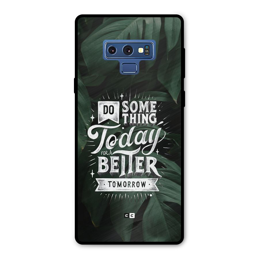 Do Something Metal Back Case for Galaxy Note 9