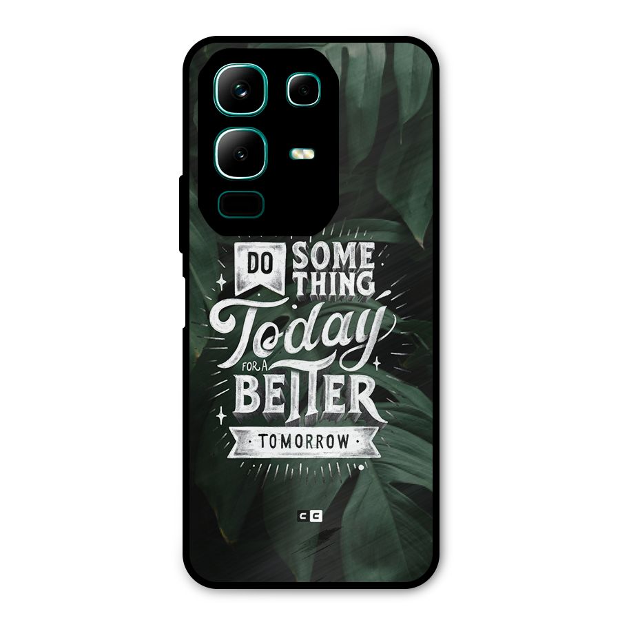 Do Something Metal Back Case for Infinix Note 50x