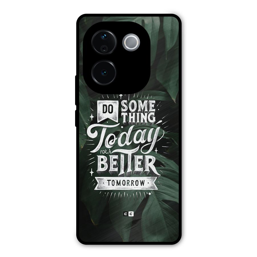 Do Something Metal Back Case for Vivo T3 Pro