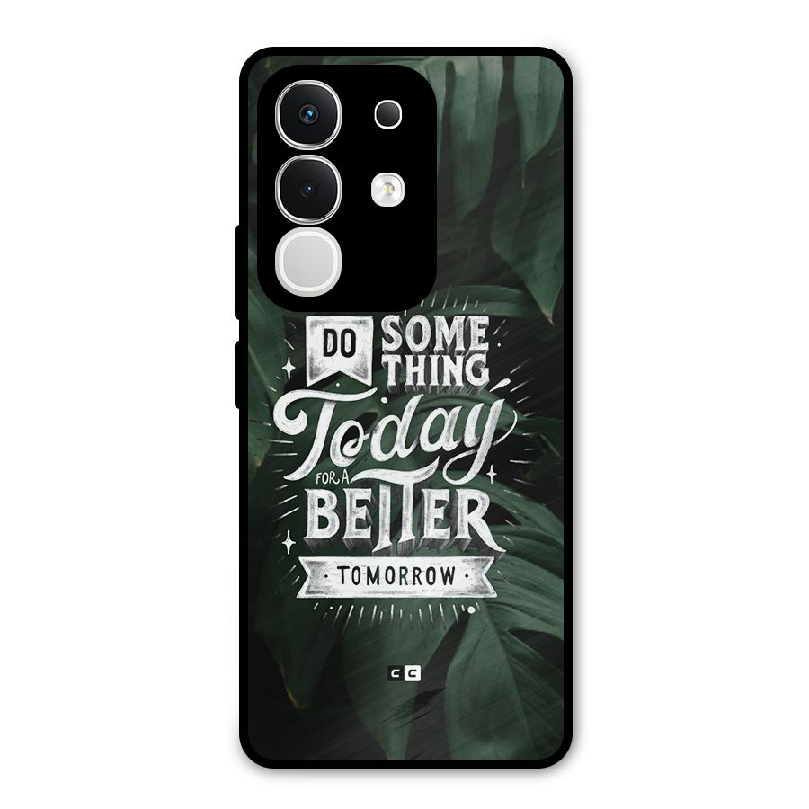 Do Something Metal Back Case for Vivo T4x