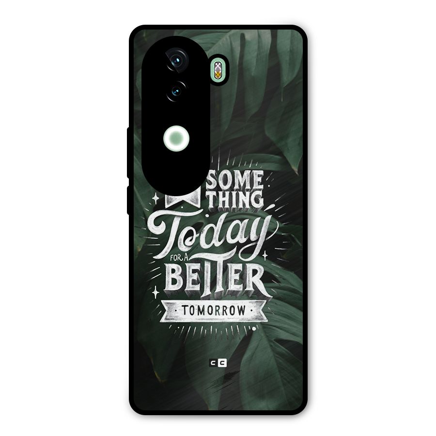 Do Something Metal Back Case for Vivo V40e