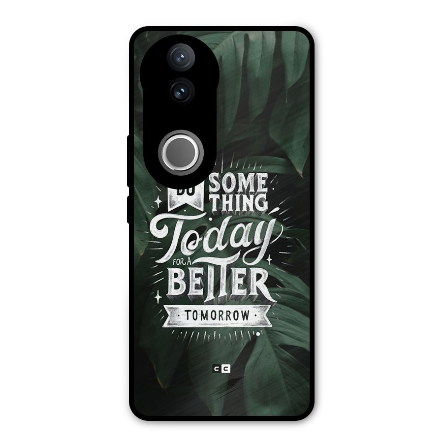 Do Something Metal Back Case for Vivo V50e