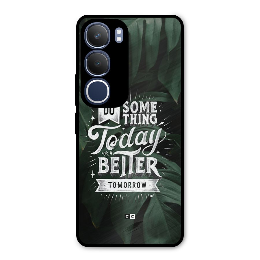 Do Something Metal Back Case for Vivo Y29