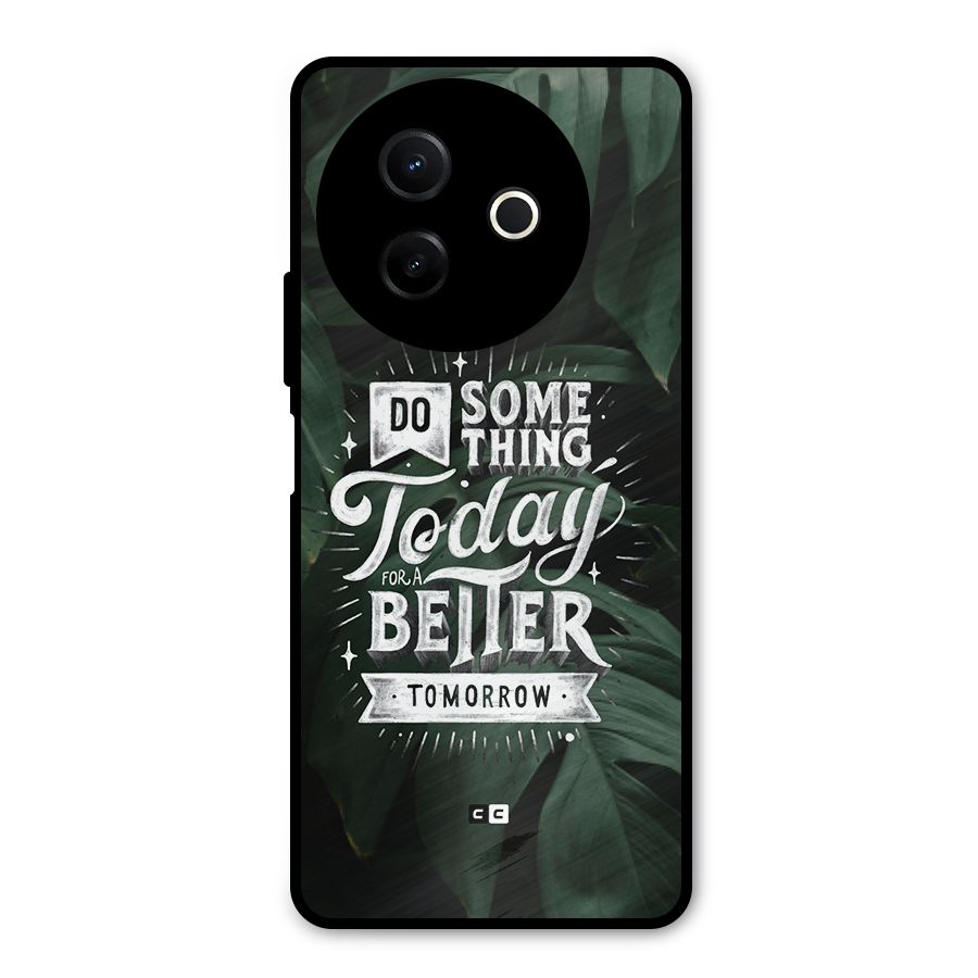 Do Something Metal Back Case for Vivo Y39