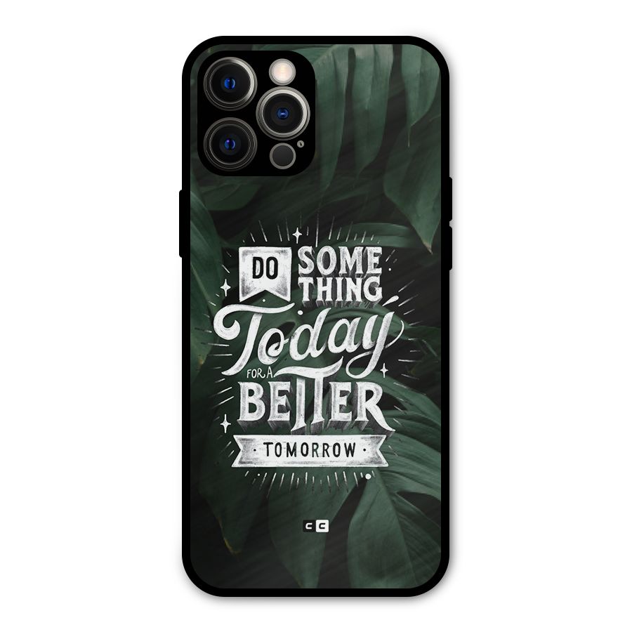 Do Something Metal Back Case for iPhone 12 Pro Max