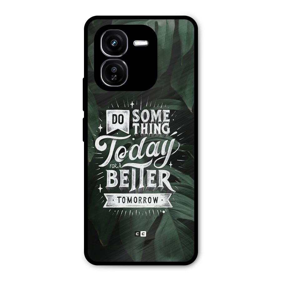 Do Something Metal Back Case for iQOO Z9x