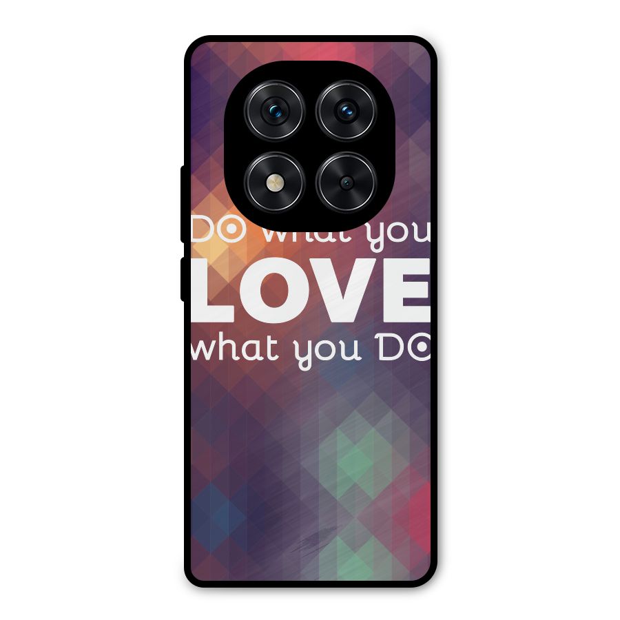 Do What You Love Metal Back Case for Poco X7