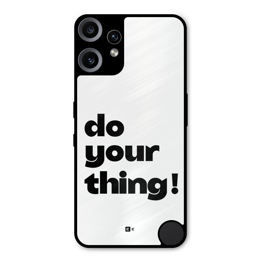 Do Your Thing Metal Back Case for Nothing CMF Phone 2 Pro