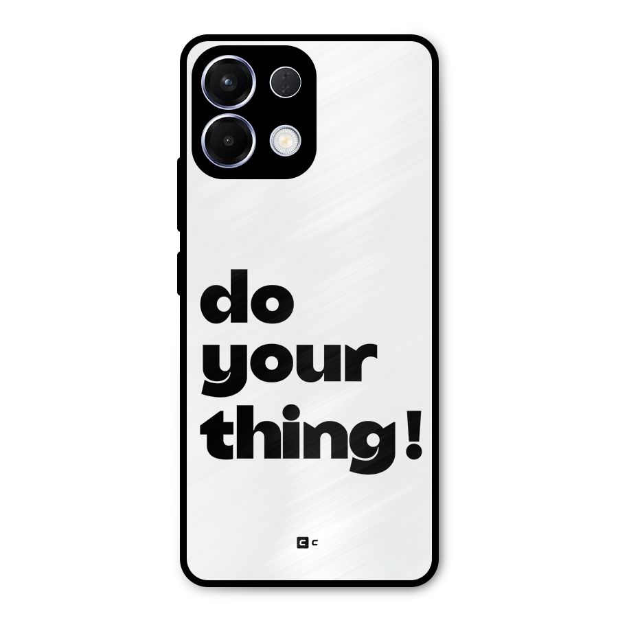 Do Your Thing Metal Back Case for Oppo K13