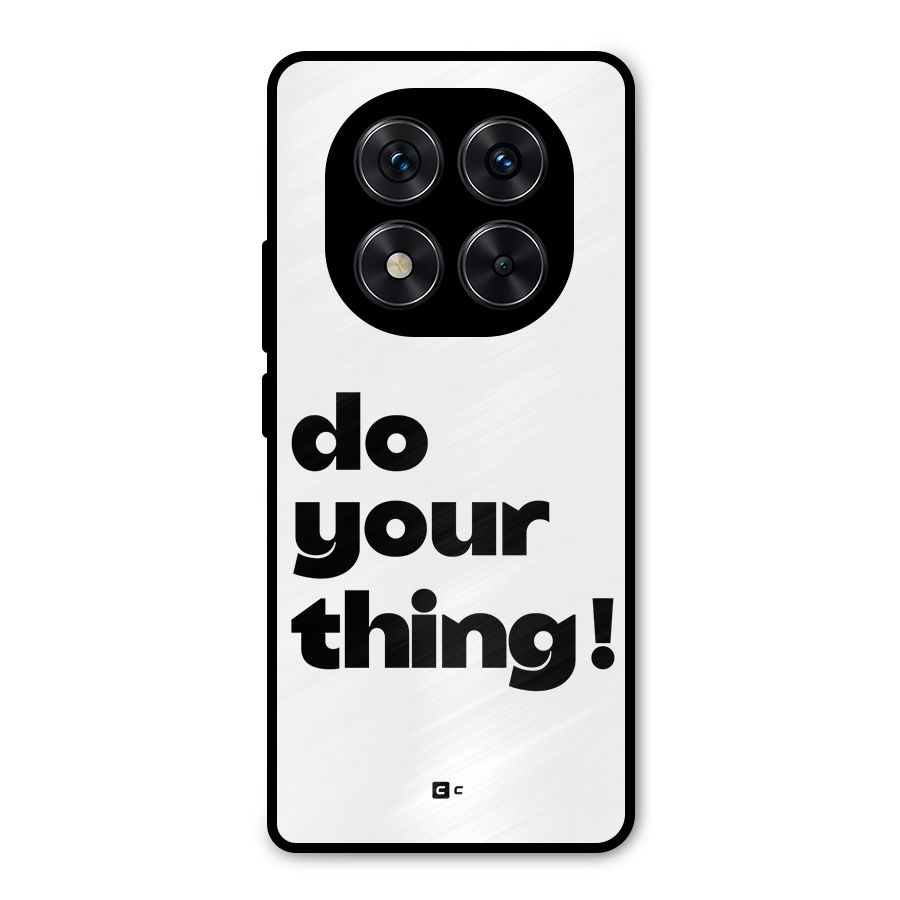 Do Your Thing Metal Back Case for Poco X7
