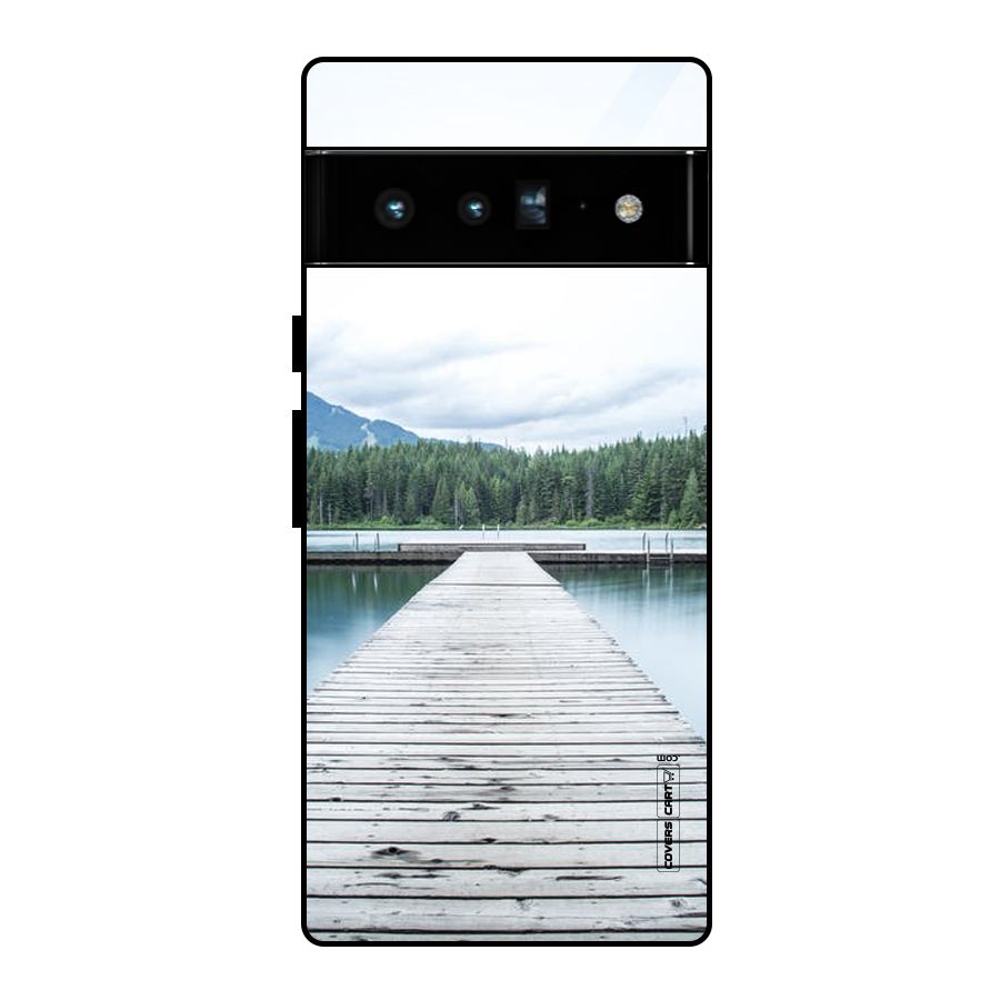 Dock River Glass Back Case for Google Pixel 6 Pro