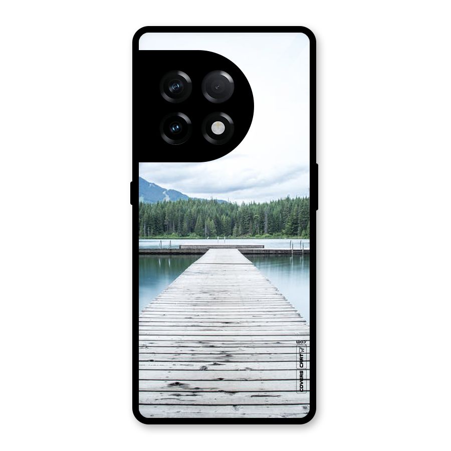 Dock River Glass Back Case for OnePlus 11R