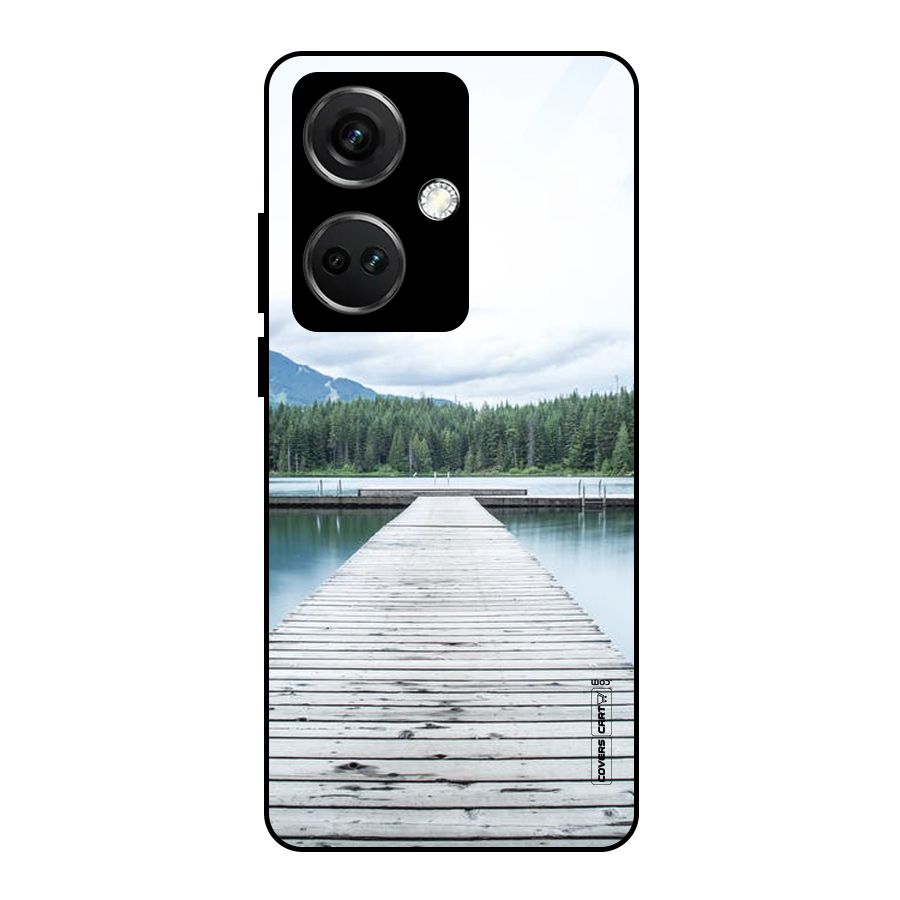Dock River Glass Back Case for OnePlus Nord CE 3 5G