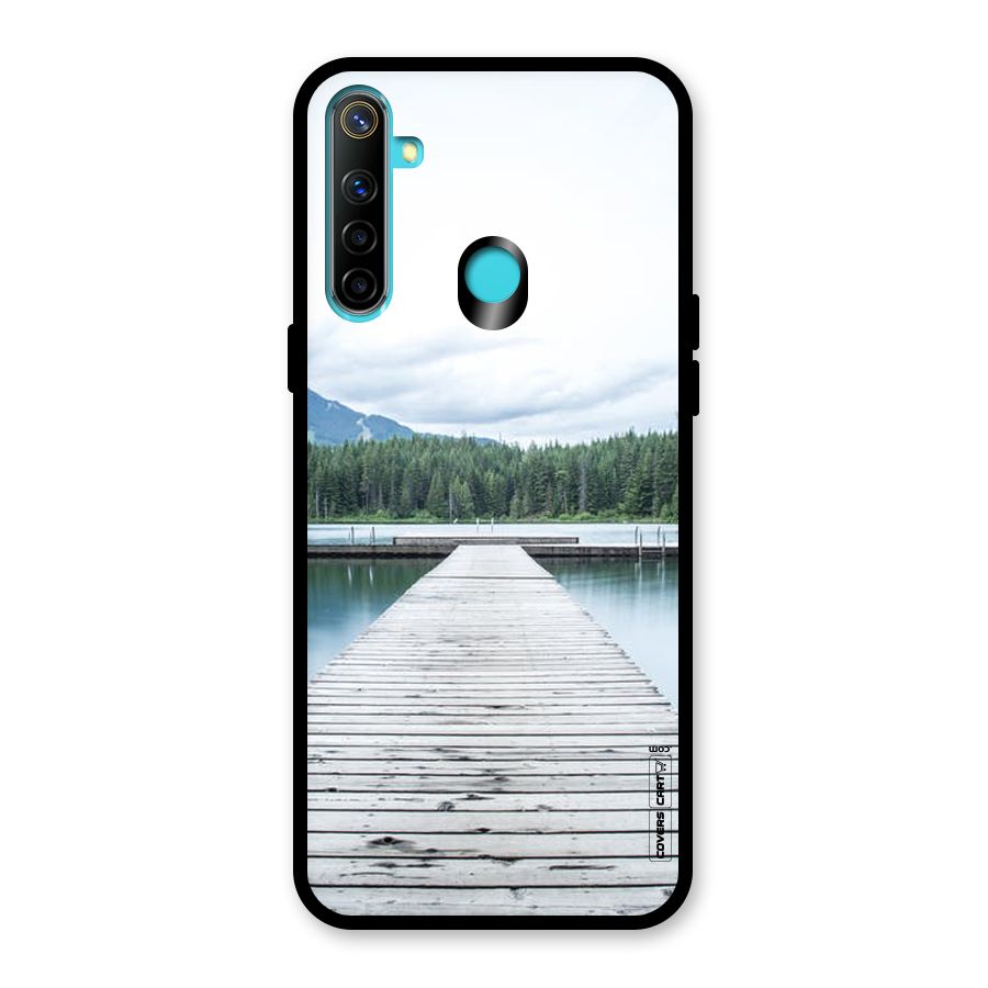 Dock River Glass Back Case for Realme Narzo 10