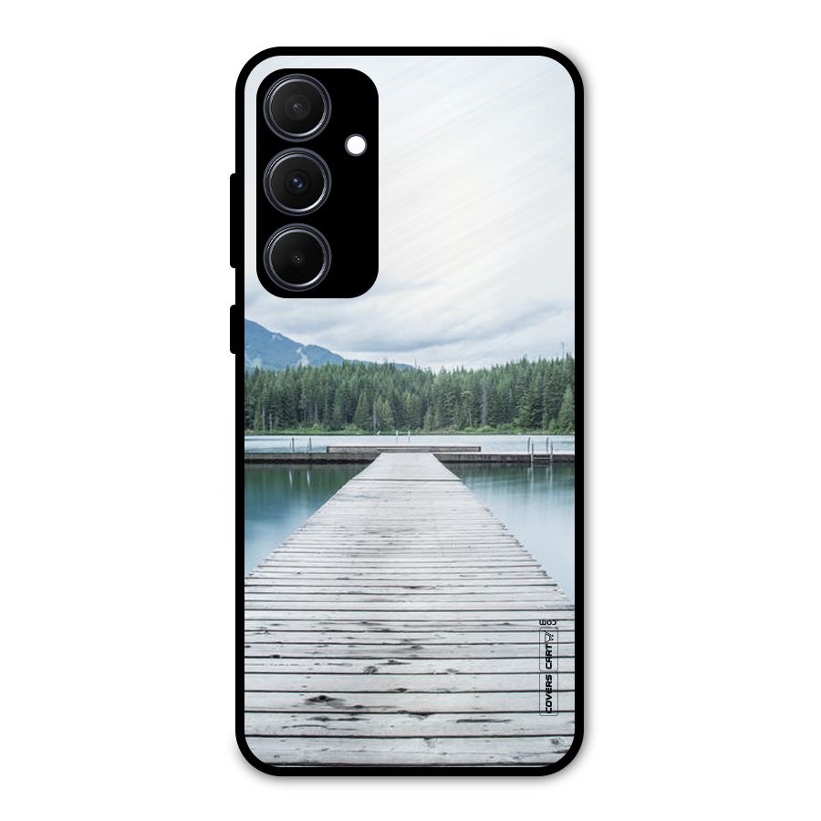 Dock River Metal Back Case for Galaxy A35