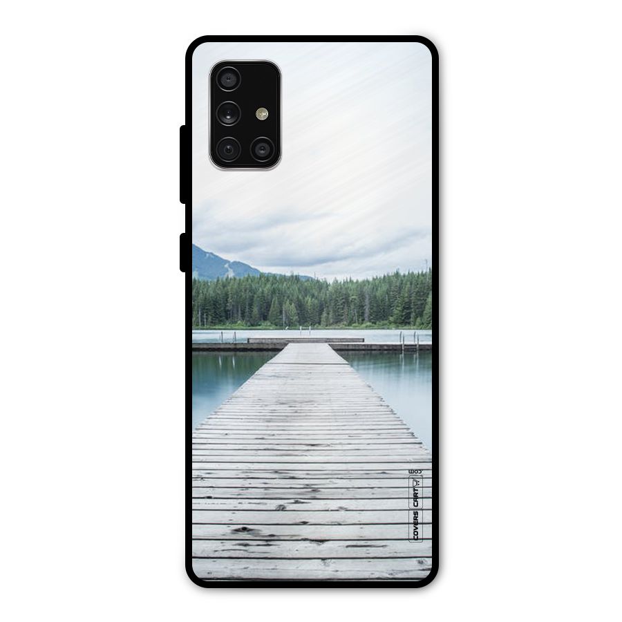 Dock River Metal Back Case for Galaxy A71
