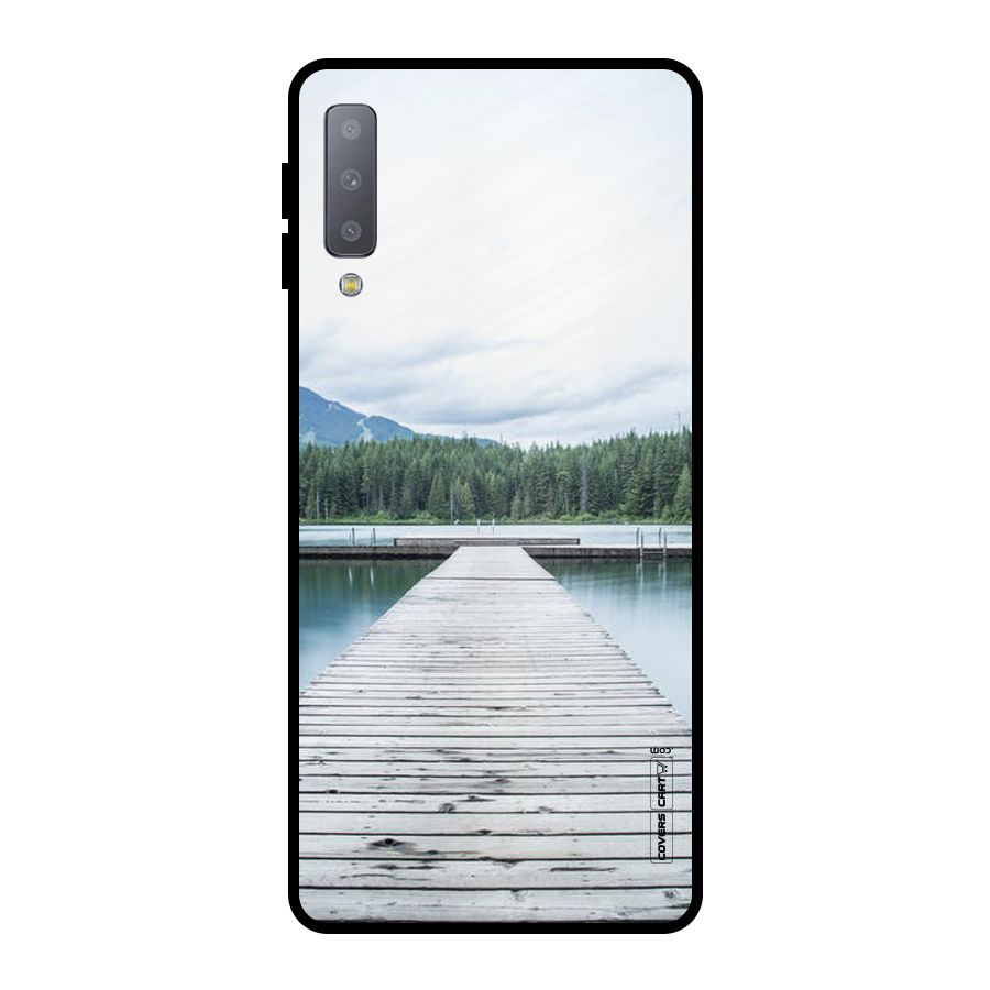 Dock River Metal Back Case for Galaxy A7 (2018)