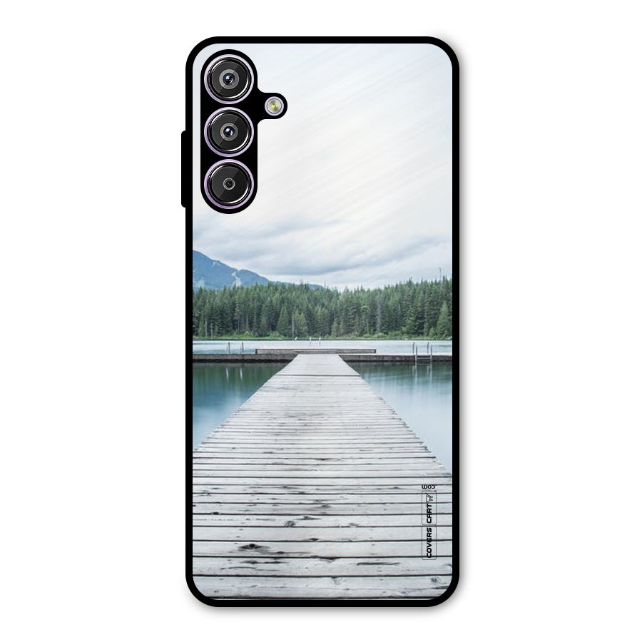 Dock River Metal Back Case for Galaxy M15
