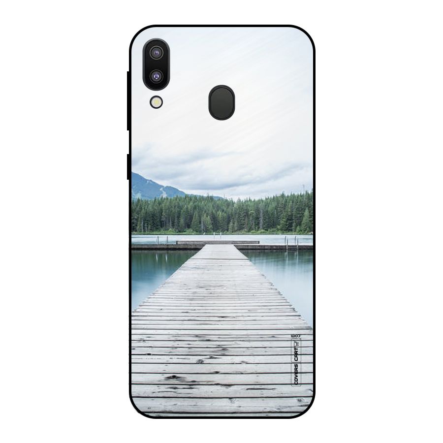 Dock River Metal Back Case for Galaxy M20