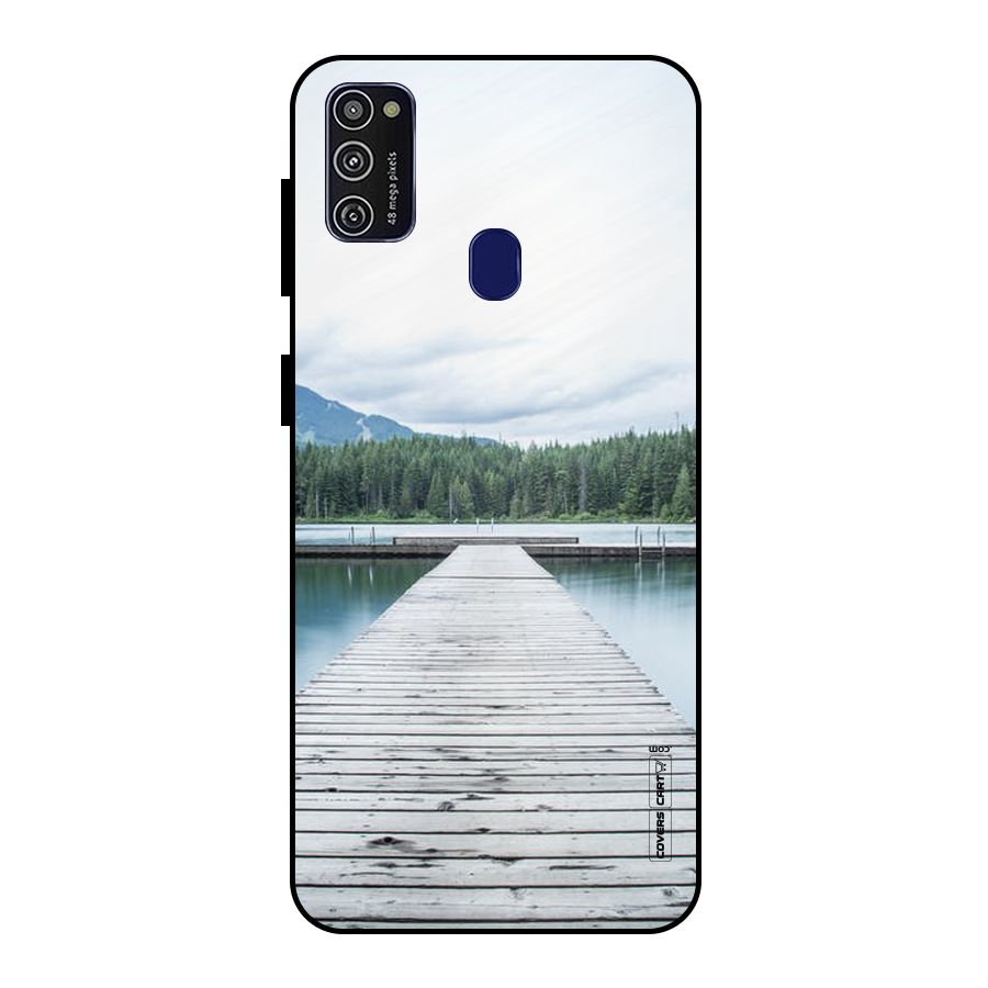 Dock River Metal Back Case for Galaxy M30s