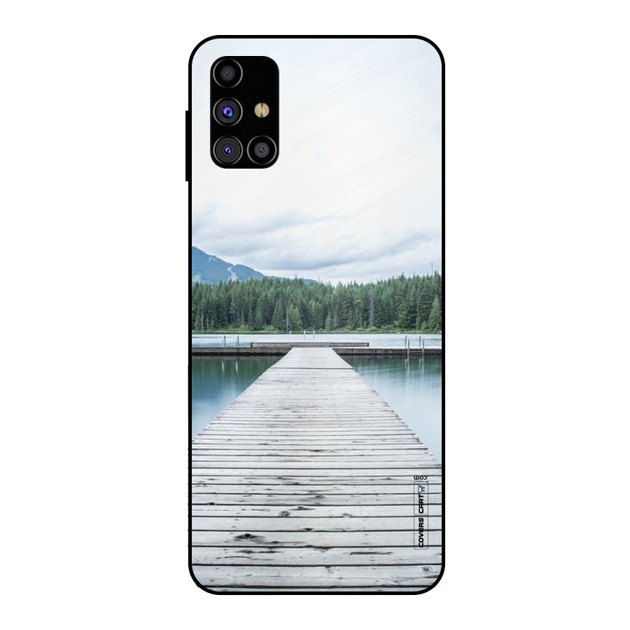 Dock River Metal Back Case for Galaxy M31s